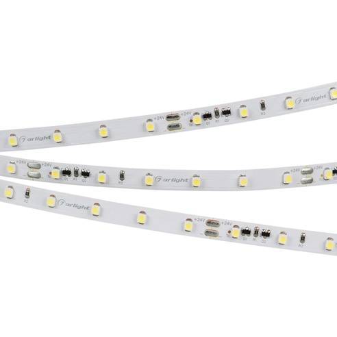 Лента светодиодная RT-10000 24V White6000 (3528, 60 LED/m, 10m) (Arlight, 4.8 Вт/м, IP20)