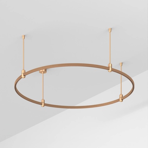 Трек ART-APRIORI-ROUND-ROD-400-R1200 (GD) (Arlight, IP20 Металл, 3 года)