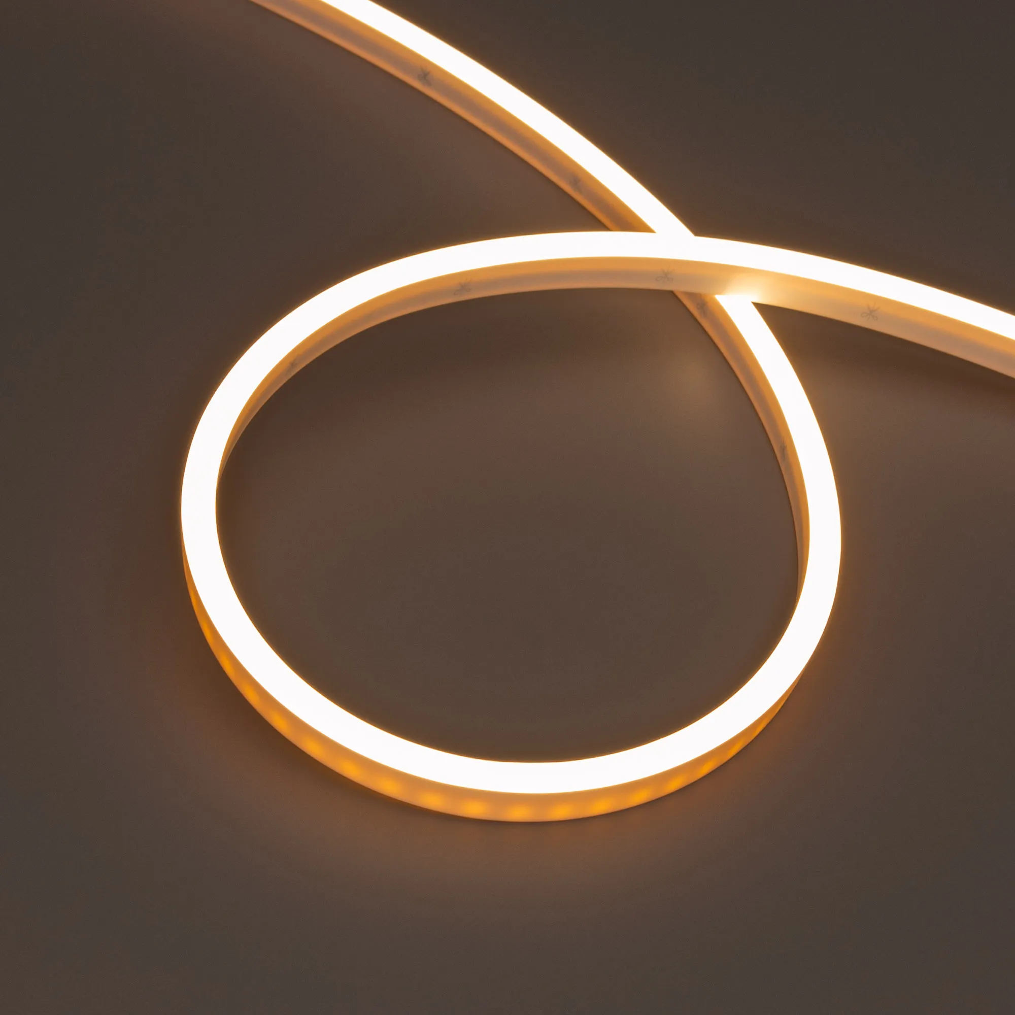 Лента герметичная WAVE-SIDE-PU-A120-06x12mm 24V Warm2700 (8 W/m, IP68, 3m, wire x1) (Arlight, Вывод боковой, 3 года) - изображение товара