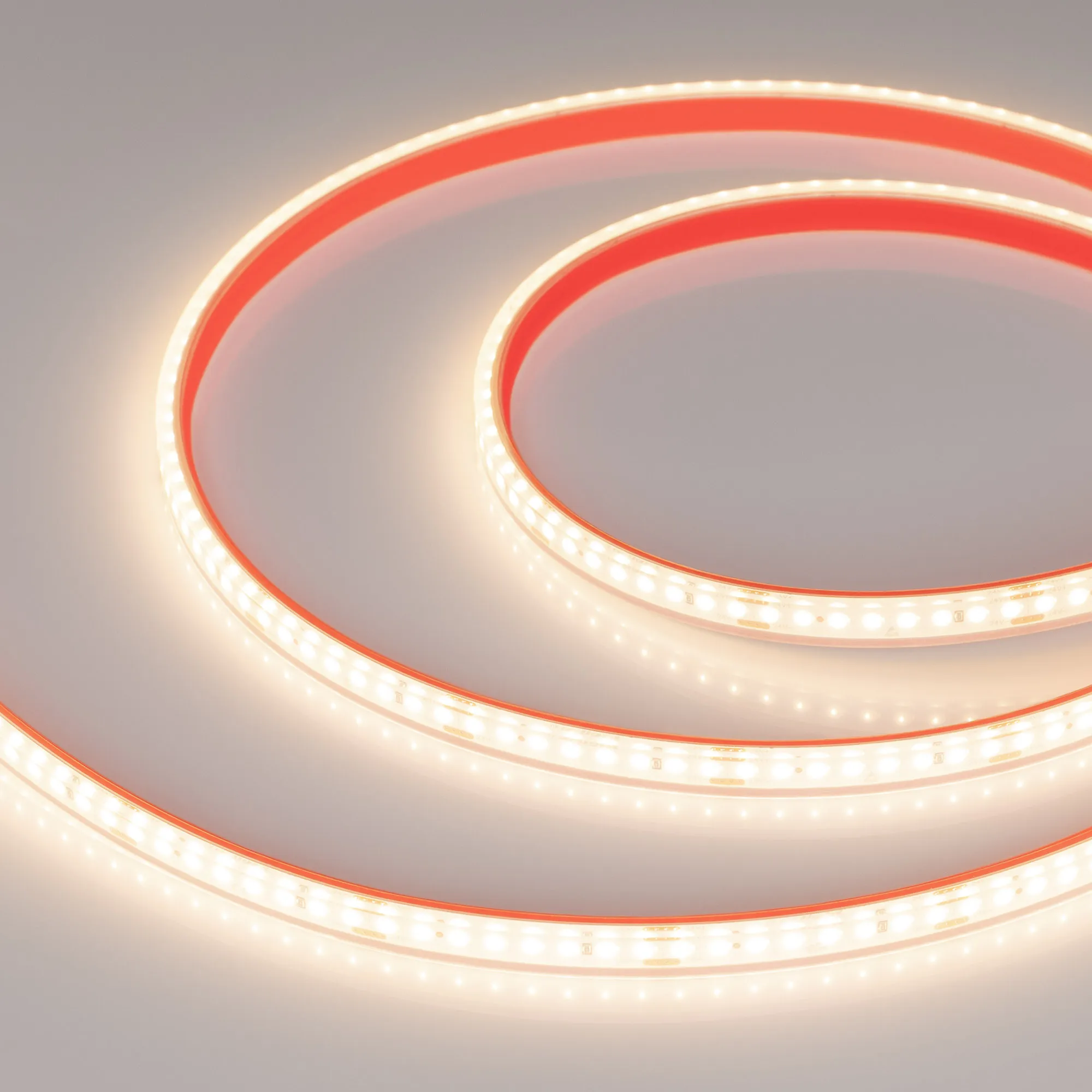 Лента герметичная DOT-PFS-X160-10mm 24V Warm3000 (12 W/m, IP68, 5m) (Arlight, 5 лет) - изображение товара