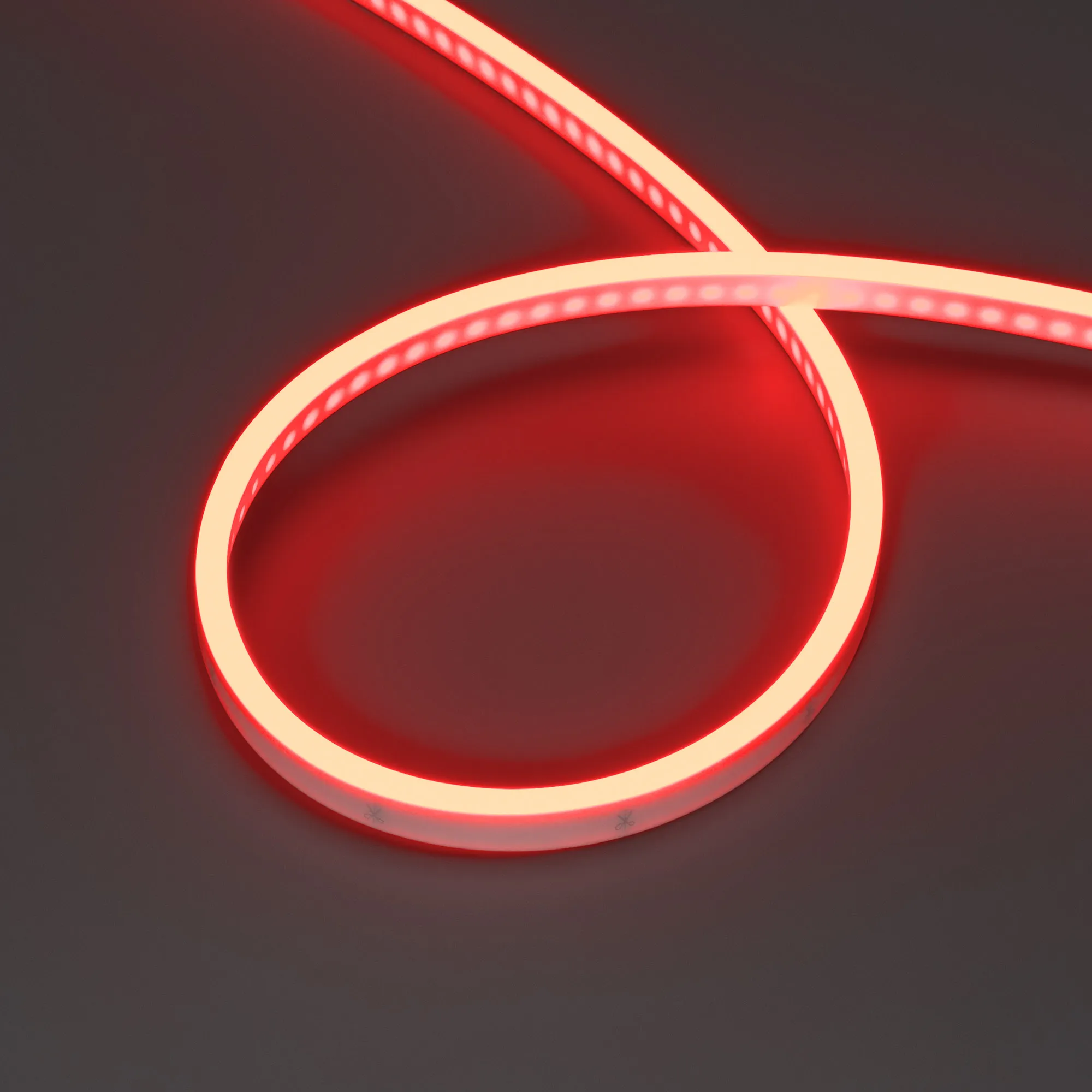 Лента герметичная WAVE-SIDE-PU-H120-06x12mm 24V RGB (8 W/m, IP68, 1m, wire x1) (Arlight, Вывод боковой, 3 года) - изображение товара