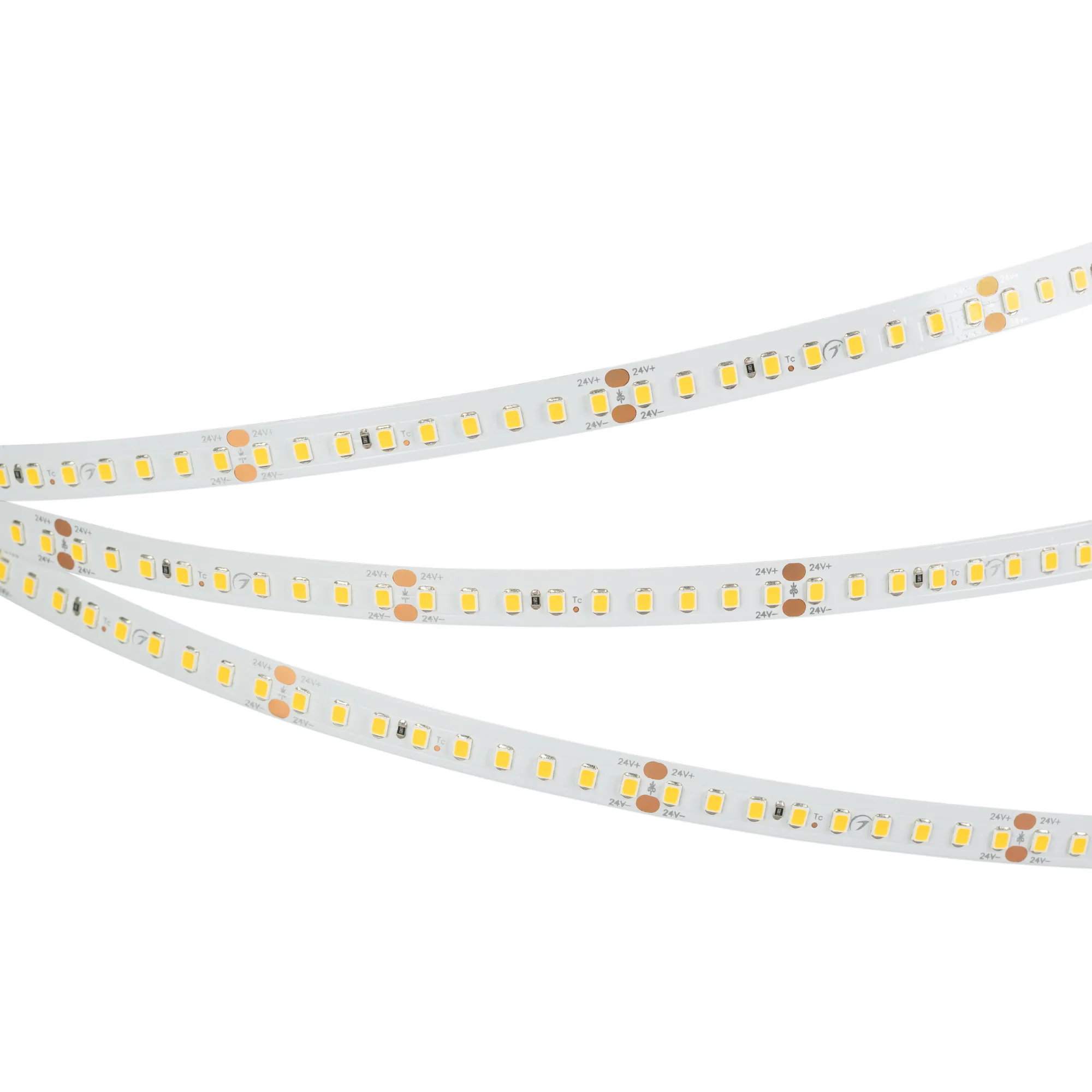 Лента светодиодная RT-A144-10mm 24V Day4000 (7.7 W/m, IP20, 2835, 5m) (Arlight, высок.эфф.200 лм/Вт)