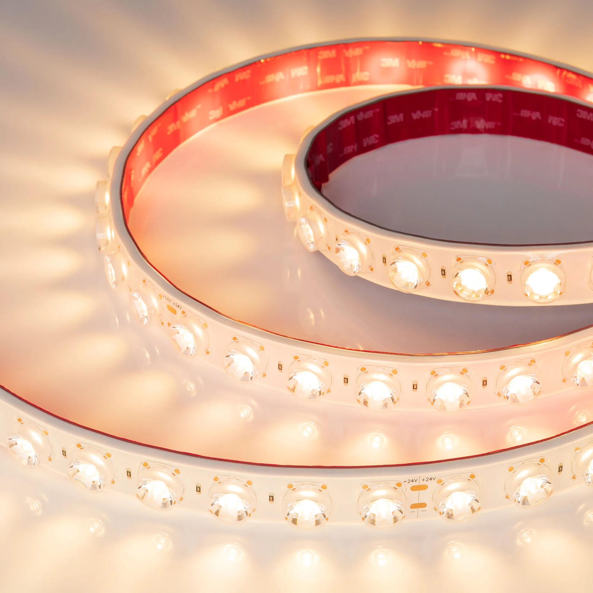 Лента герметичная FLT-PS-A42-23mm 24V Warm2700 (21 W/m, IP67, 15deg, 5m) (Arlight, -)