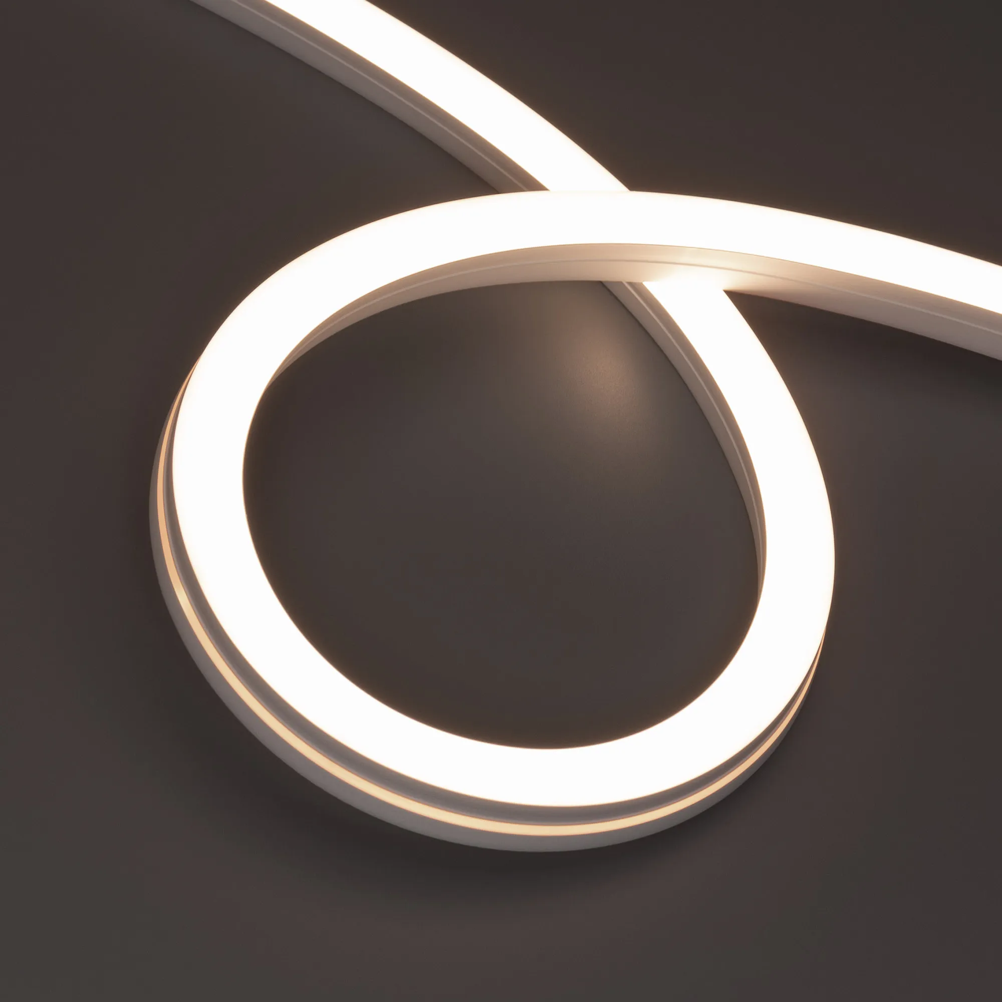 Лента светодиодная герметичная MOONLIGHT-SIDE-X280-16x16mm 24V Warm3500(10 W/m, IP67, 15m, wire x1) (Arlight, Вывод боковой, 5 лет) - изображение товара