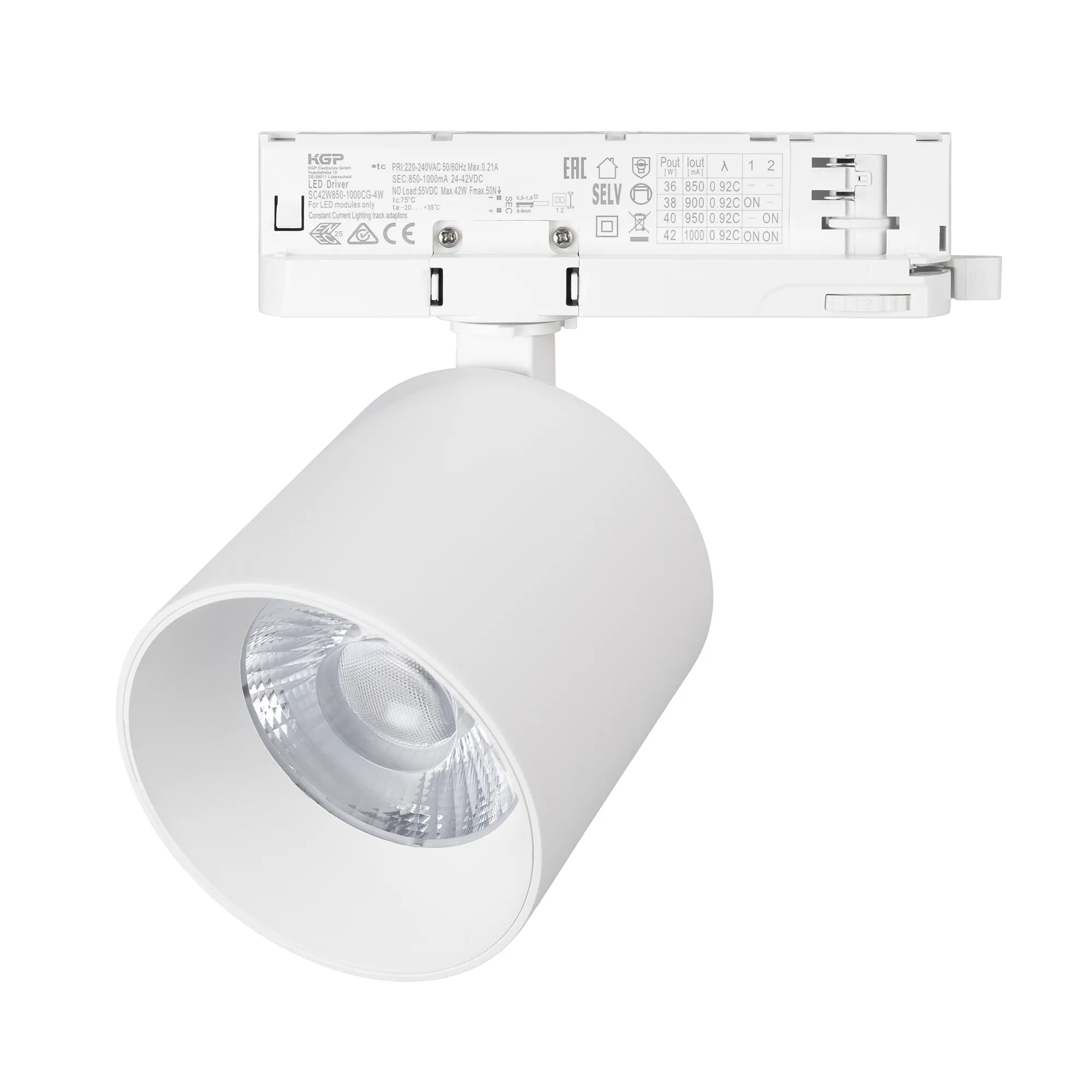 Светильник LGD-DYKE-4TR-R100-36W Day4000 (WH, 20 deg, 230V, TRIAC) (Arlight, IP20 Металл, 5 лет) - изображение товара